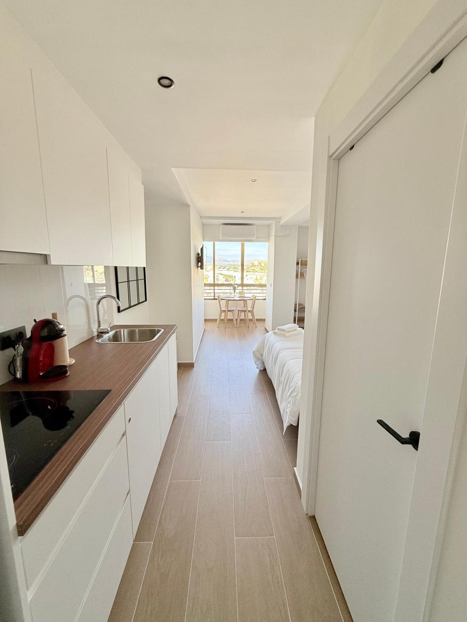 Apartament 18Th Floor City Center Riscal Alicante Dış mekan fotoğraf